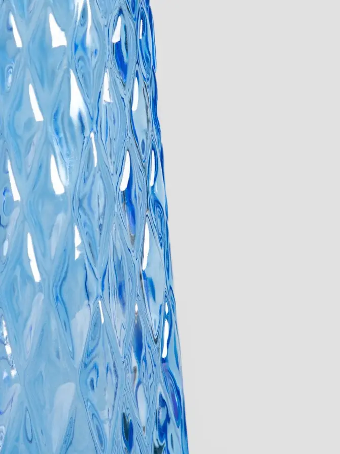 Wazon ARCHIE szklany niebieski 6,5x22 cm