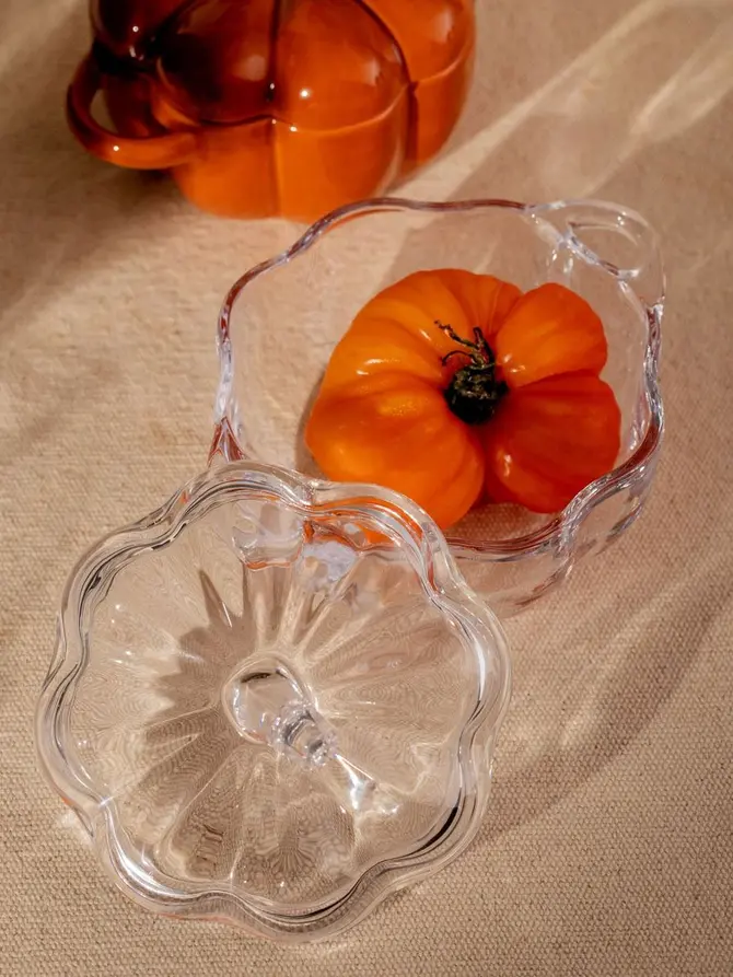 Naczynie PUMPKIN do serwowania w kształcie dyni 12x7 cm
