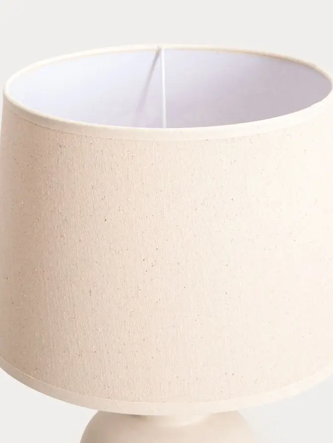 Lampa stołowa PLAFO ceramiczna 28x28x47 cm