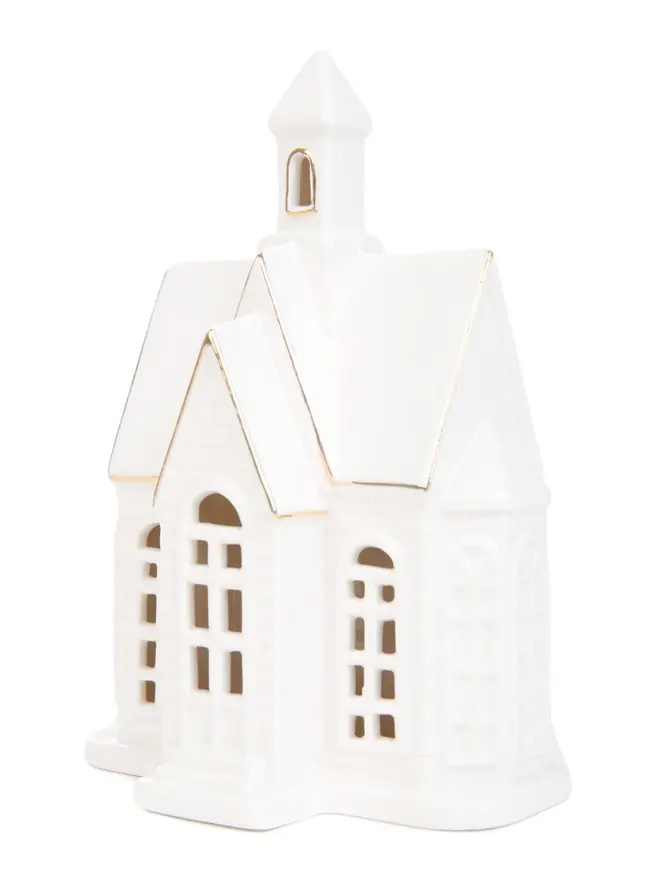 Domek LED KANIA kościółek 11x7x15,5 cm