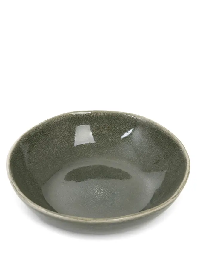 Talerz MYSTIC głęboki zielony 19 cm