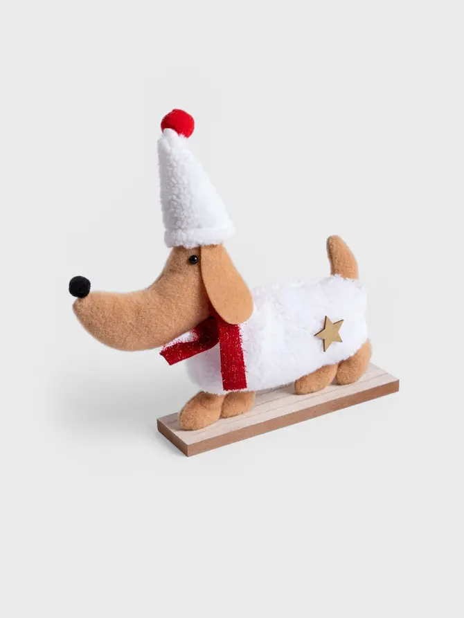 Figurka HOMIS jamnik 29x6x28 cm
