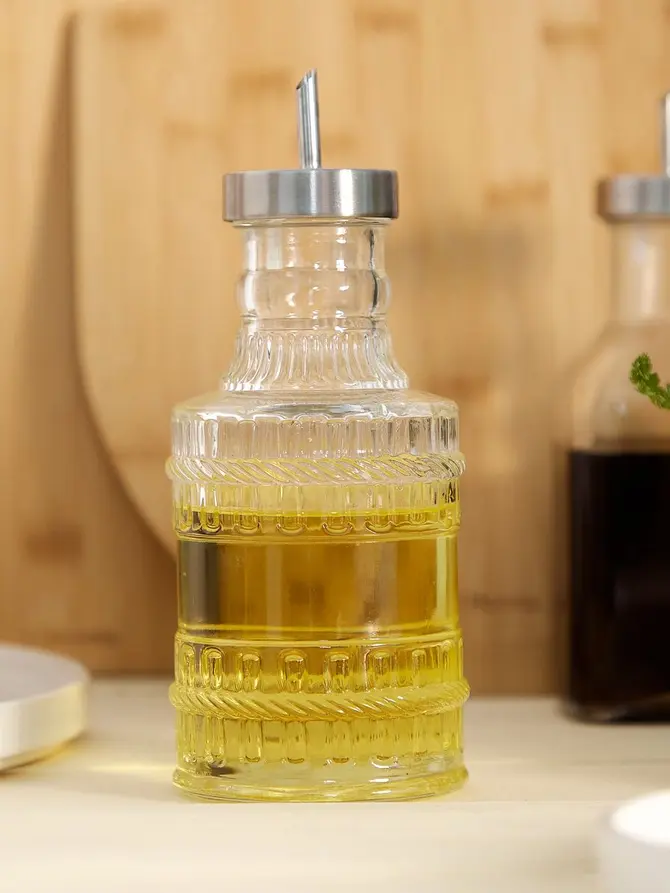 Butelka REGEL na oliwę wzorzysta 0,45 l