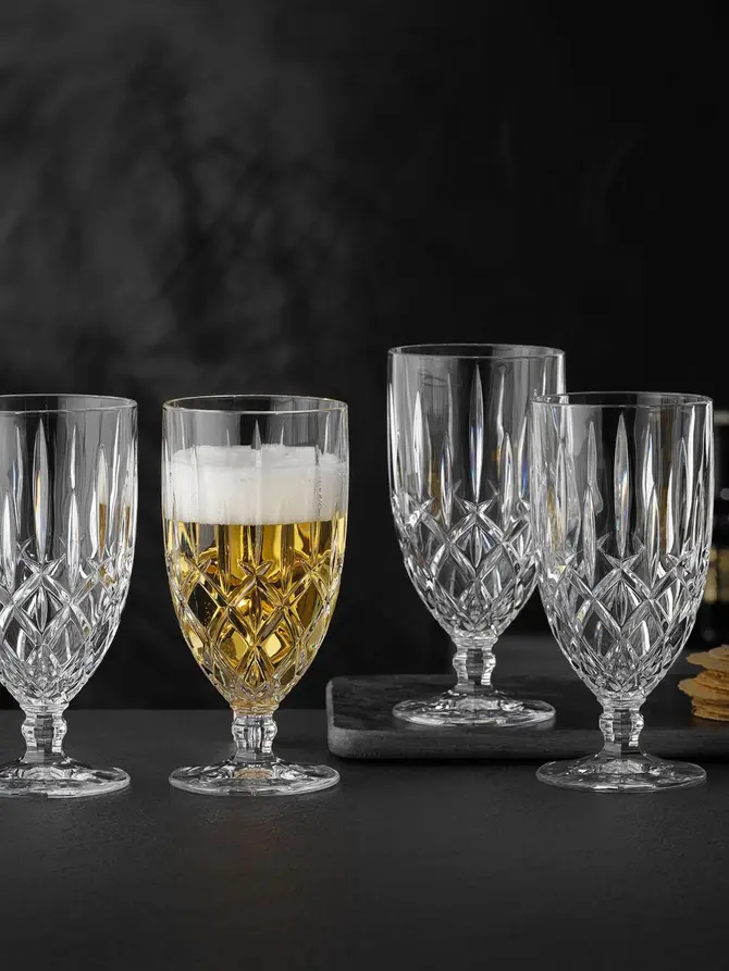 Komplet kieliszków NOBLESSE do zimnych napojów 4 szt. 0,41 l