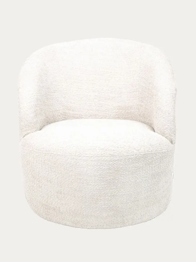 Fotel SVINGEN obrotowy ecru 65.5x77x69cm