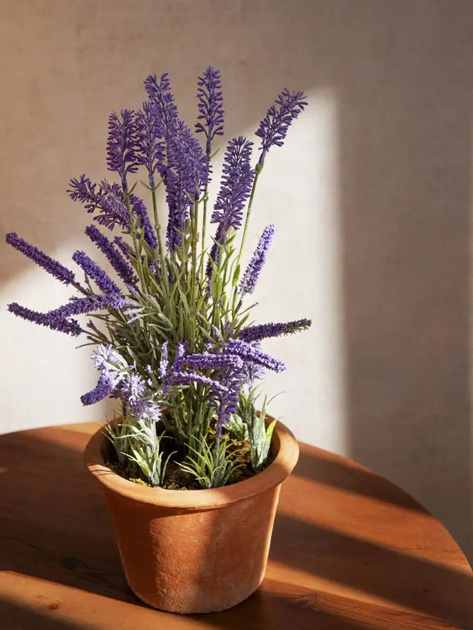 Roślina sztuczna LAVENDER lawenda 43 cm