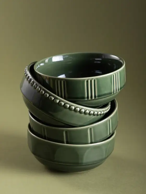 Zestaw misek KOBBI zielonych, 0,55 l 4 szt.