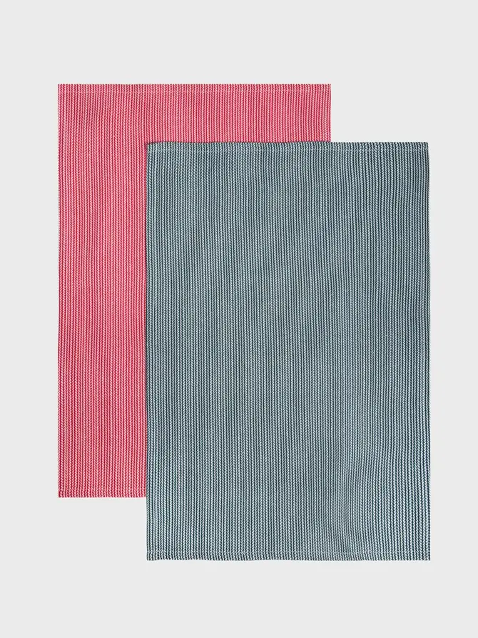 Zestaw ścierek kuchennych NICK w paski 2*45x65 cm