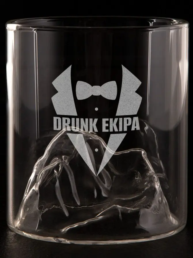 Szklanka PREPERSO DRUNK EKIPA do whisky 300ml