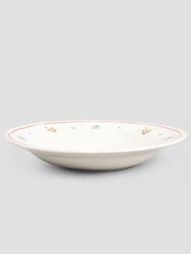 Talerz GRETA głęboki różowy 22 cm