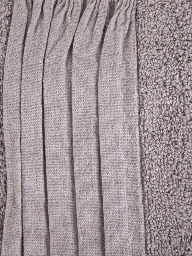 Ręcznik MERIDE bawełniany szary 50x90 cm