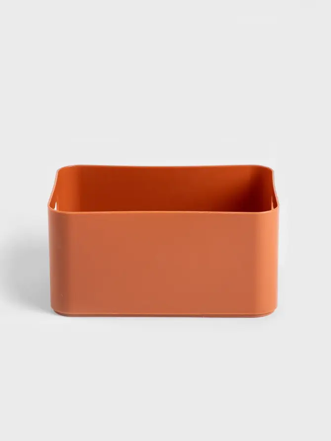 Organizer plastikowy ORDI ceglasty 22,6x15,6x11 cm