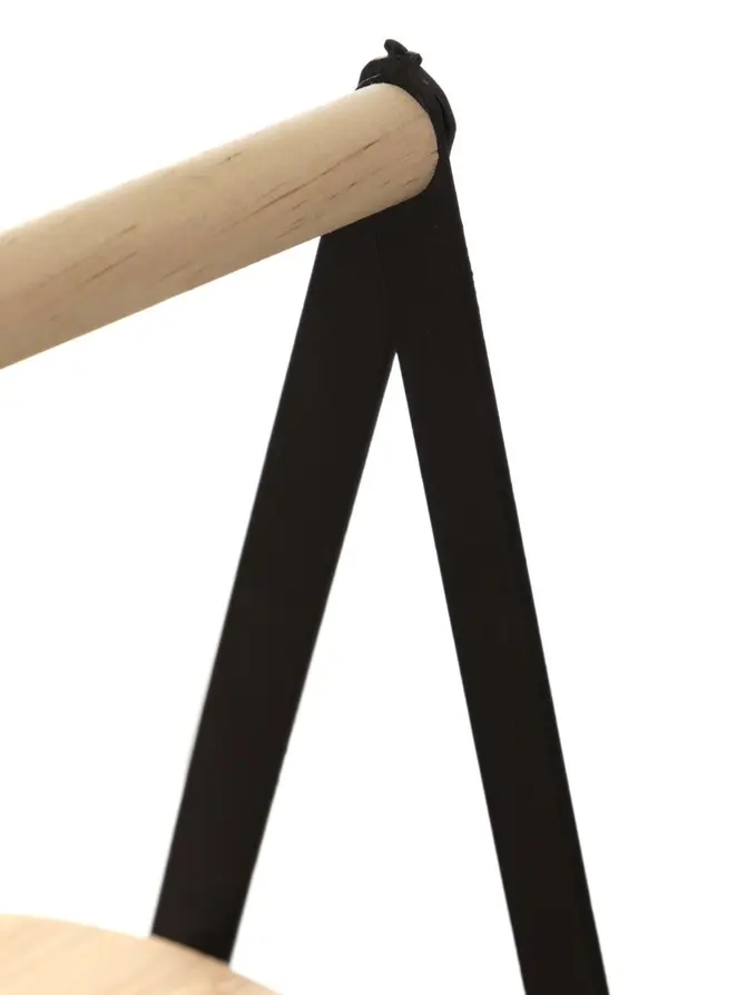 Patera BAMBOU bambusowa 2 poziomowa 25x28 cm