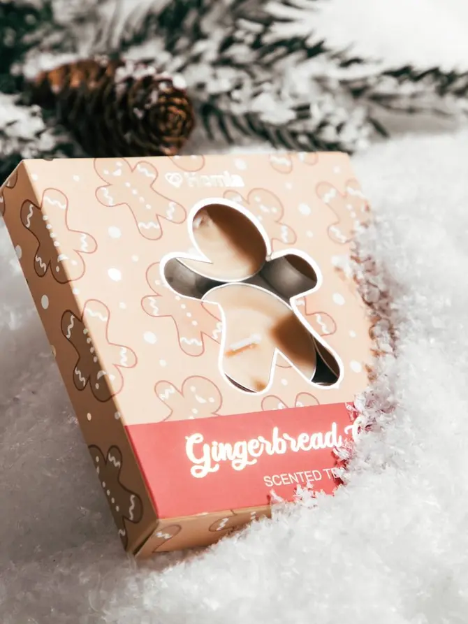 Zestaw tealightów BISCOTTO Gingerbread cookie 6 szt. x 12 g