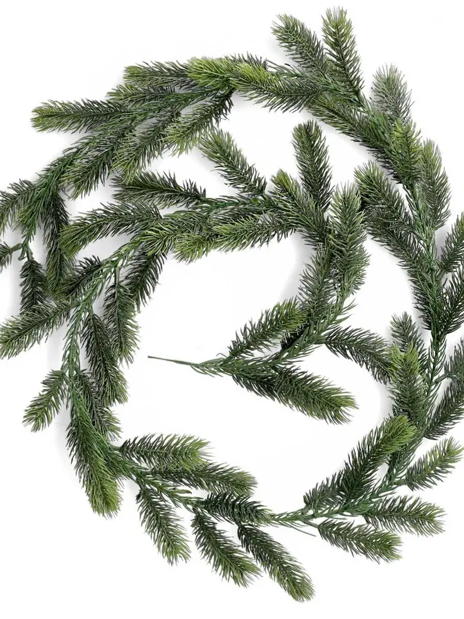 Girlanda DULA zielona cienka 190 cm