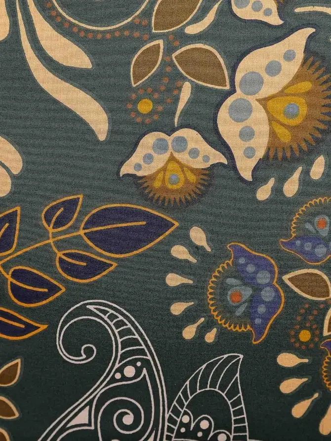 Pościel TAPUA bawełniana zielona 160x200 + 2*70x80 cm