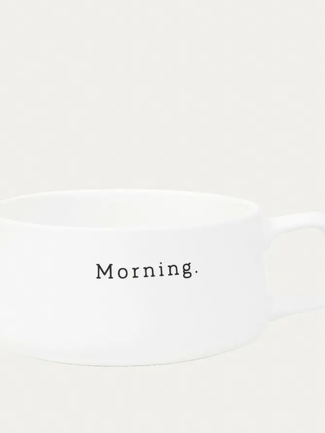 Kubek VAMOS porcelanowy morning biały 0,3 l