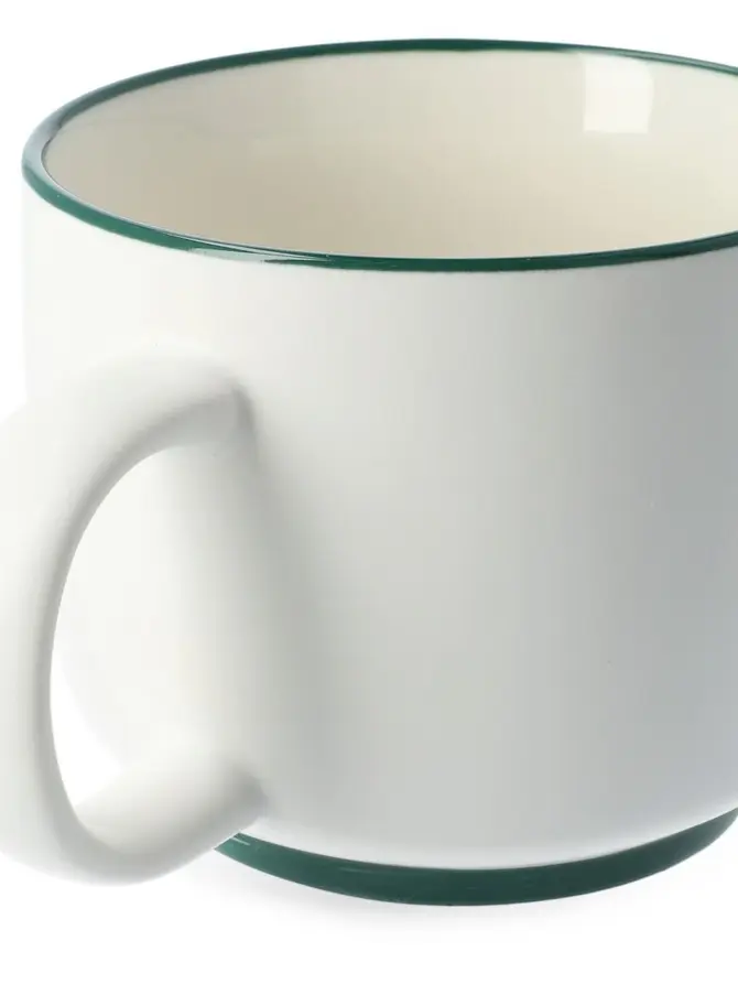Kubek BLYDE z liściem kauczukowca 350ml