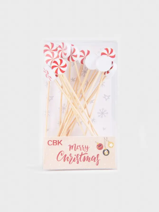 Patyczki MIMI XMAS do przekąsek cukierki 20 szt.