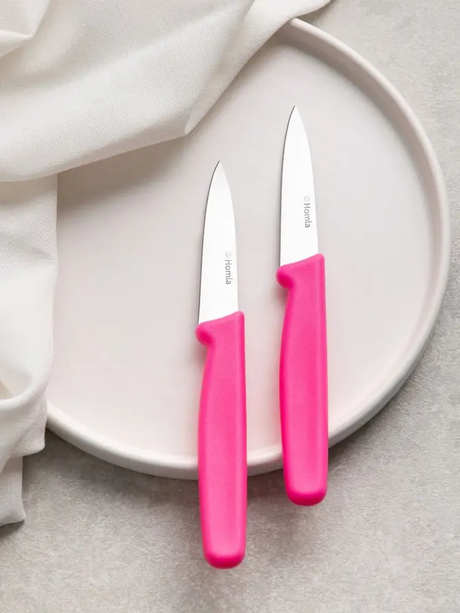Zestaw noży VENO rózowych 2 szt. 18 cm