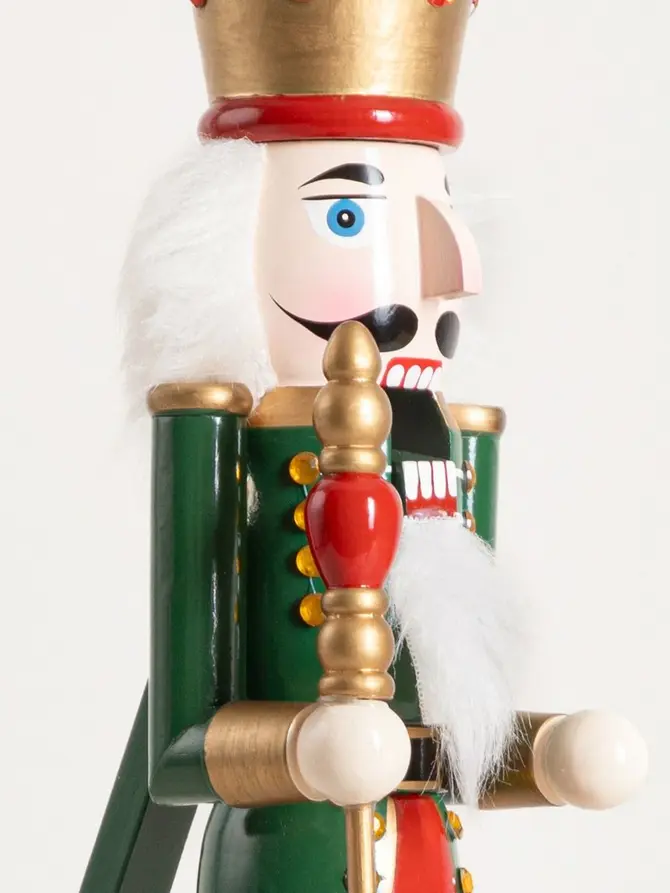 Figurka NUTCRACKER dziadek do orzechów kalendarz adwentowy 42 cm