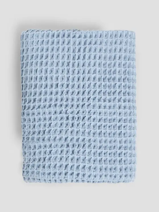 Ręcznik VAFFEL niebieski 70x130 cm
