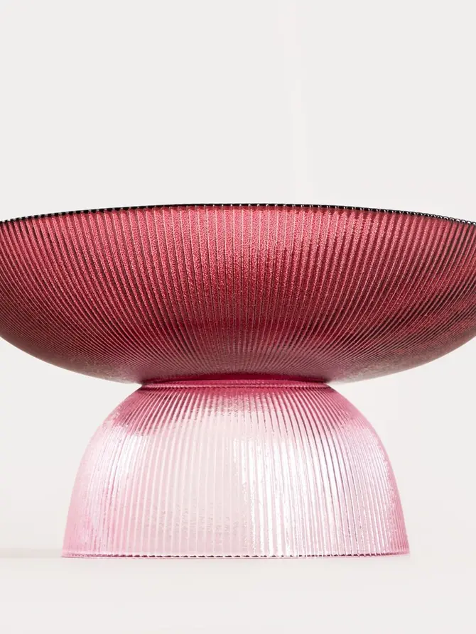 Patera MEGALO bordowo-różowa 25 cm