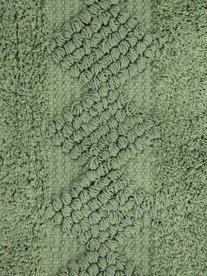 Dywanik łazienkowy GIZELA Pistacjowy 50x80 cm