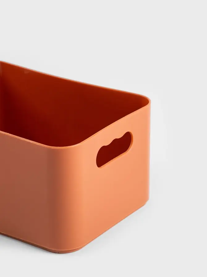 Organizer plastikowy ORDI ceglasty 22,6x15,6x11 cm