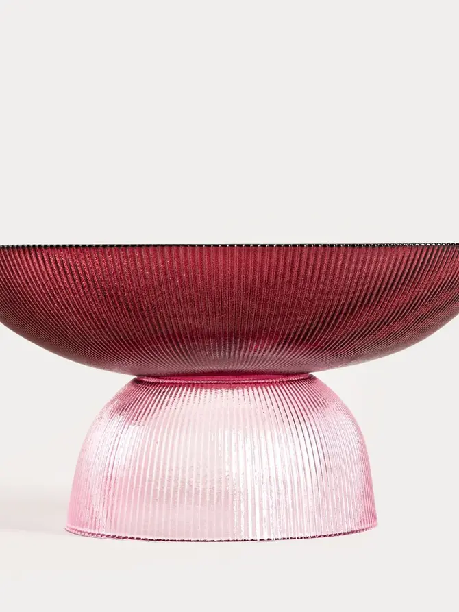 Patera MEGALO bordowo-różowa 25 cm