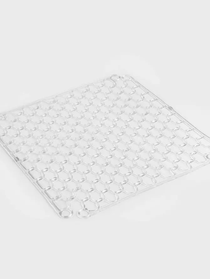 Mata EASY CLEAN do zlewu przezroczysta 32x32 cm