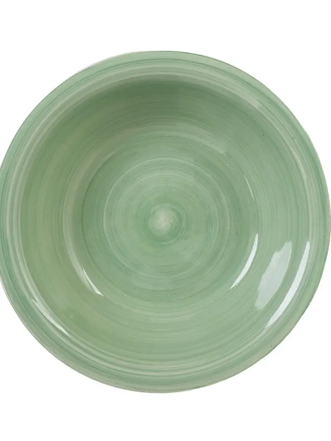 Talerz OBLAN głęboki pistacjowy 21cm