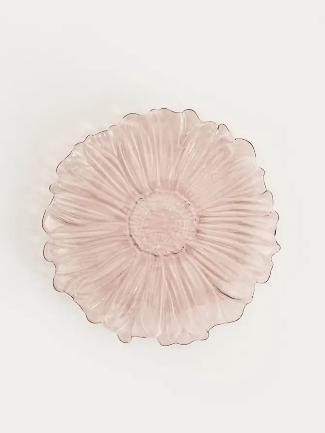 Talerz SAKURO deserowy w kształcie kwiata 20,5 cm