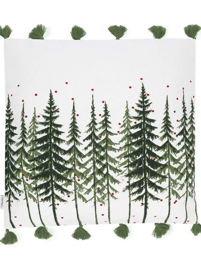 Poszewka SKOV z motywem lasu 45x45 cm