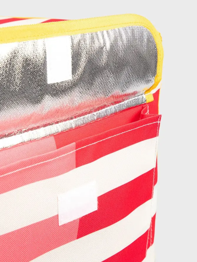 Torba termiczna COLOR VIBES w paski 32x23x28 cm