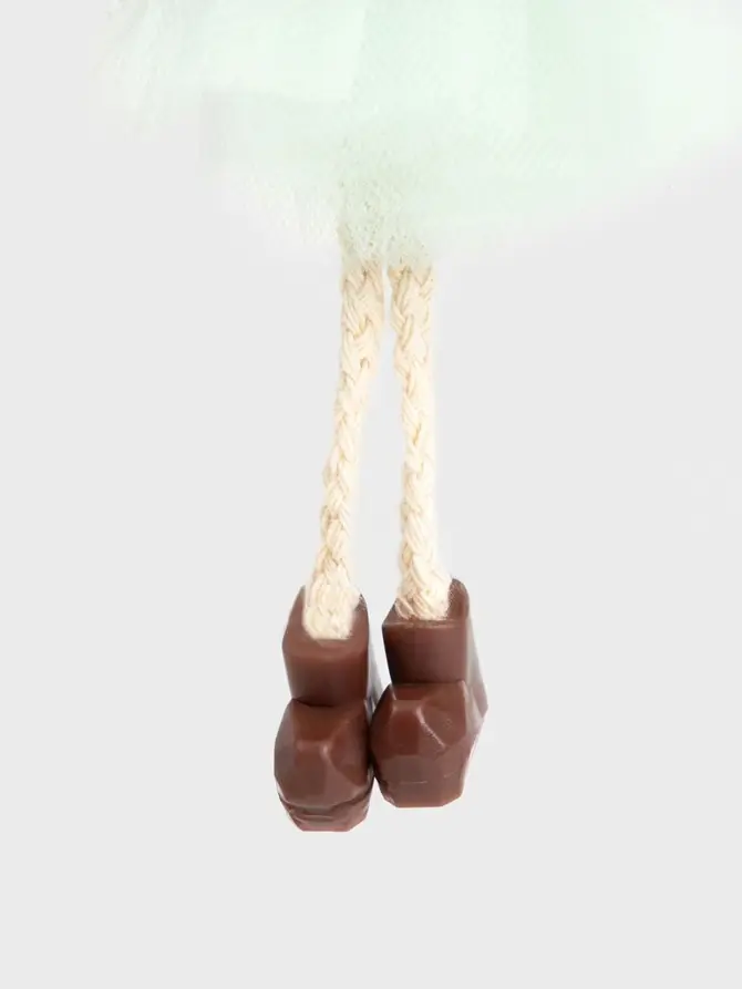 Zawieszka BALLERINA wielkanocna królik niebieski 17 cm