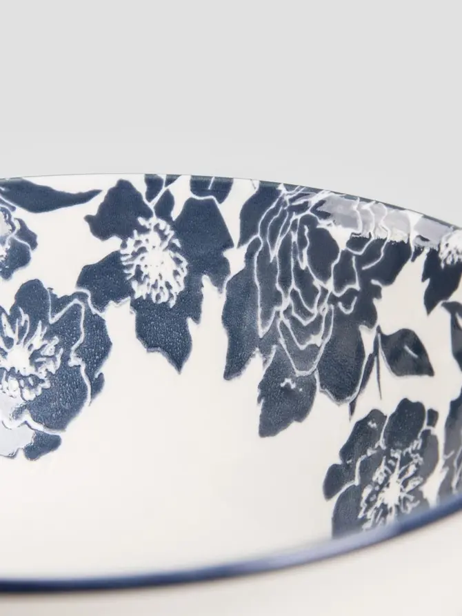 Miska NAVIA w duże kwiaty 15 cm
