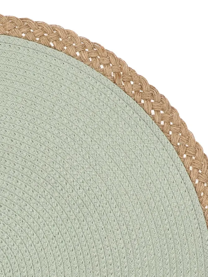 Podkładka do jadalni PLAR okrągła pistacjowa 38 cm