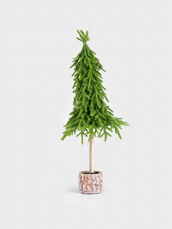 Choinka HECTOR zielona na pieńku 55 cm
