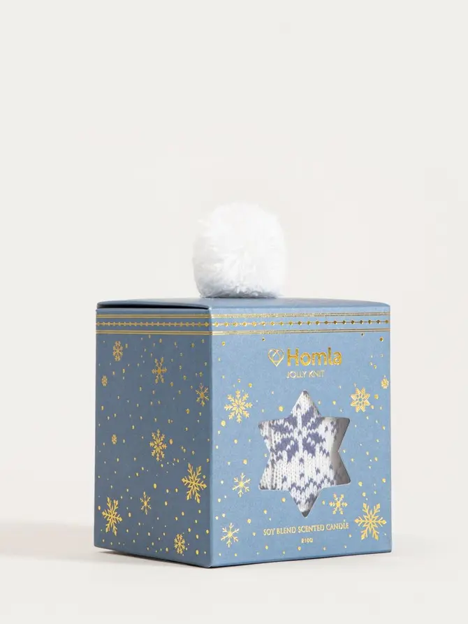 Świeca zapachowa z woskiem sojowym SWEATHER WEATHER Jolly Knit 210 g