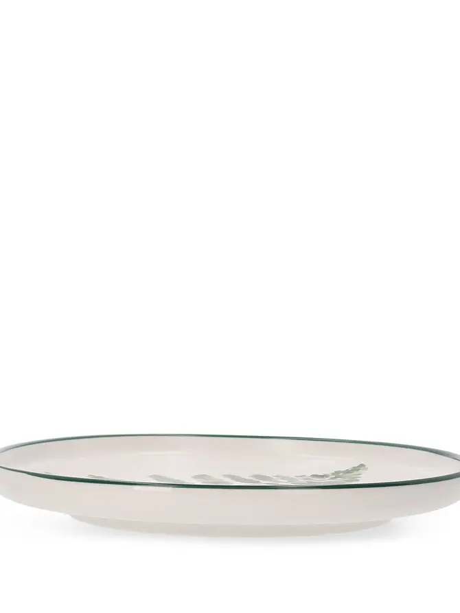 Talerz BLYDE z liściem paproci 20cm
