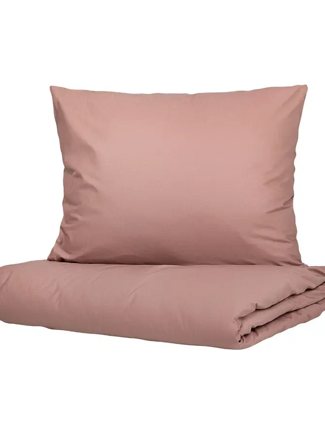 Pościel VELISE bawełniana brudny róż 160x200 cm