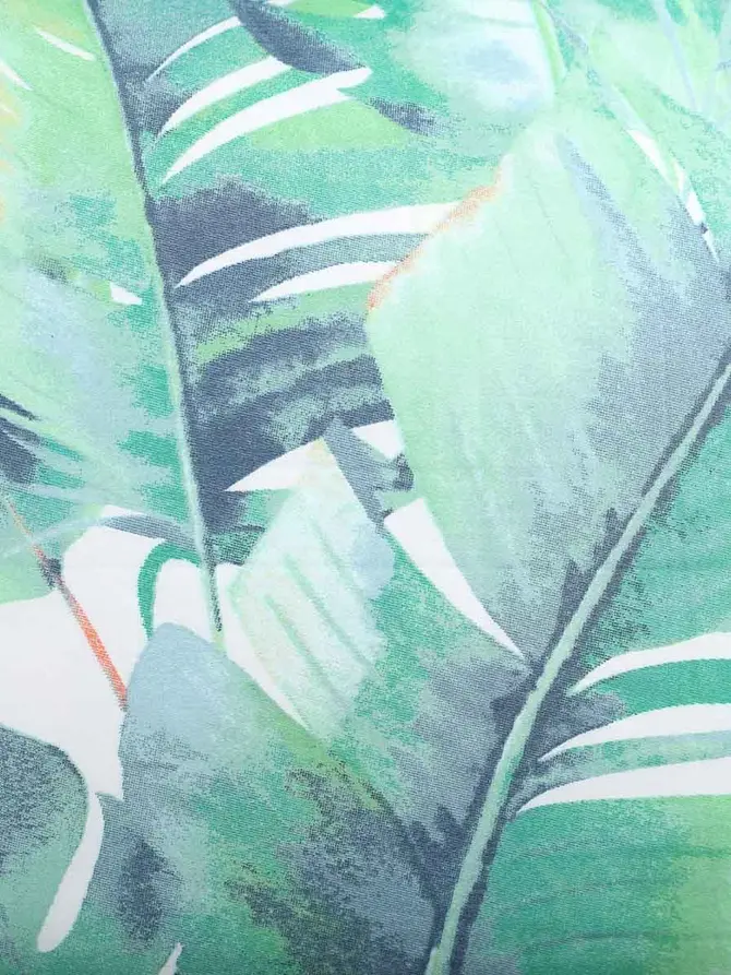 Pościel MINIC satynowa w liście 200x220 cm