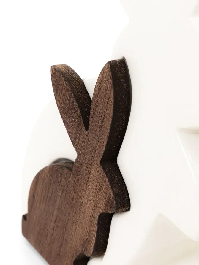 Figurka HARE zając ceramiczny 13x23cm