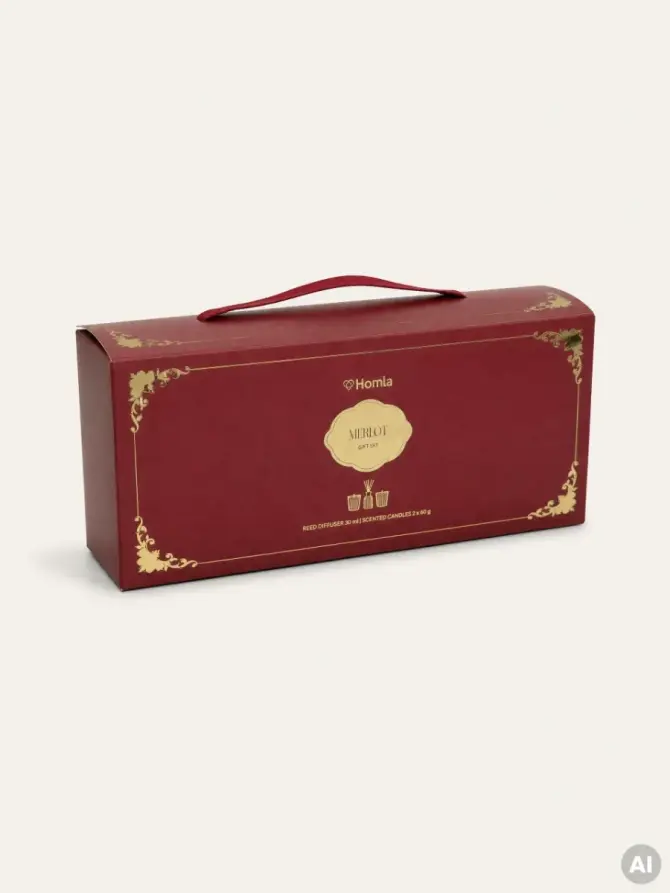 Zestaw zapachowy FESTIVE CHEER Merlot 2 szt. x 60 g + 30 ml