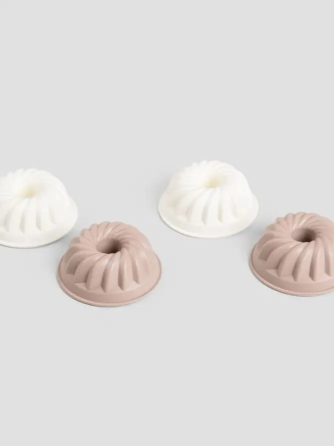 Zestaw foremek EASY BAKE silikonowych okrągłych 4 szt.
