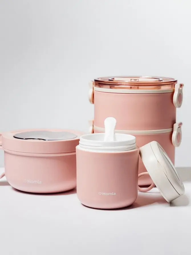 Termos POPPIE obiadowy 1 l + 0,6 l