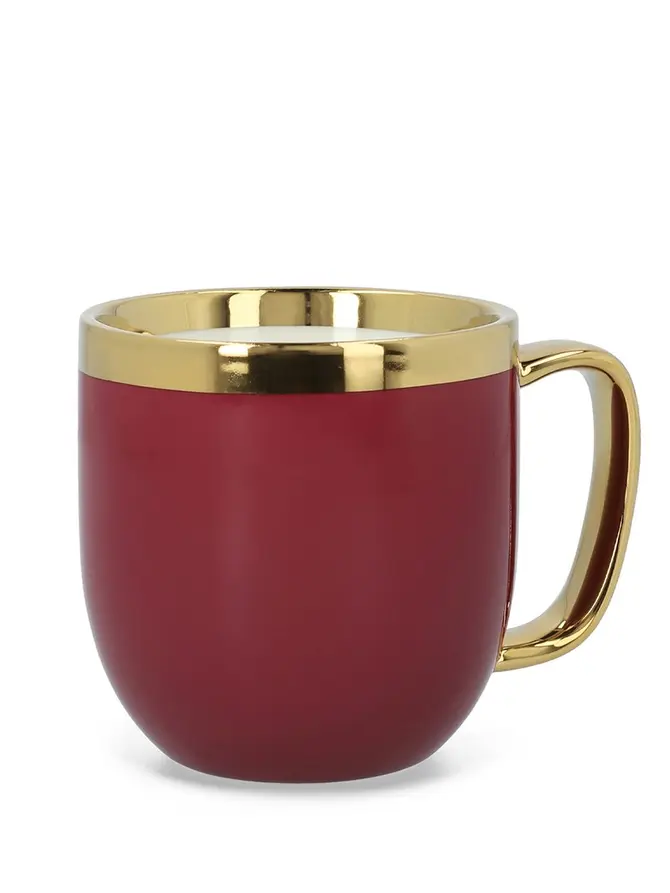 Kubek SINNES z łyżeczką purple love 0,28 l