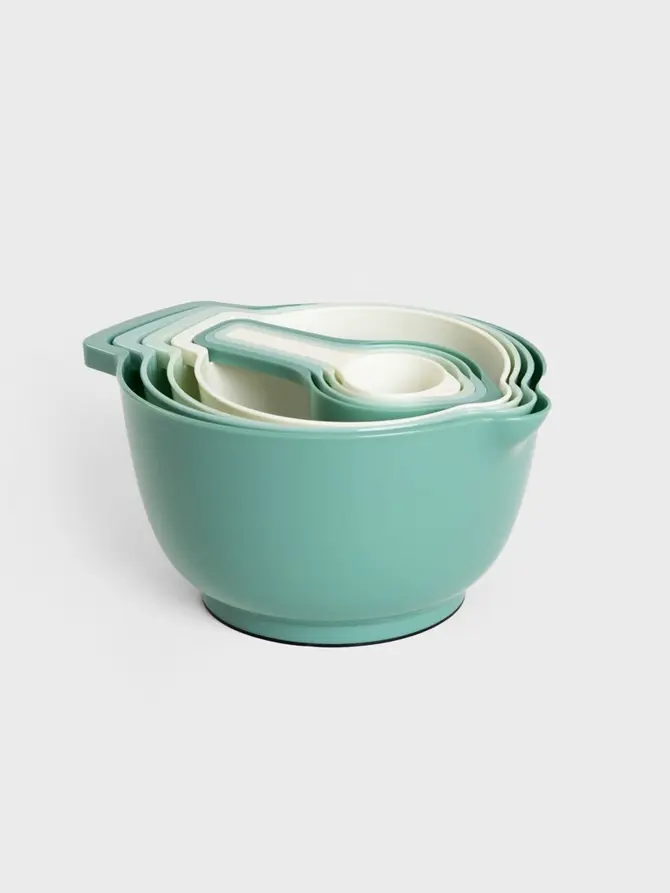 Zestaw mis EASY COOK z miarkami 8 el
