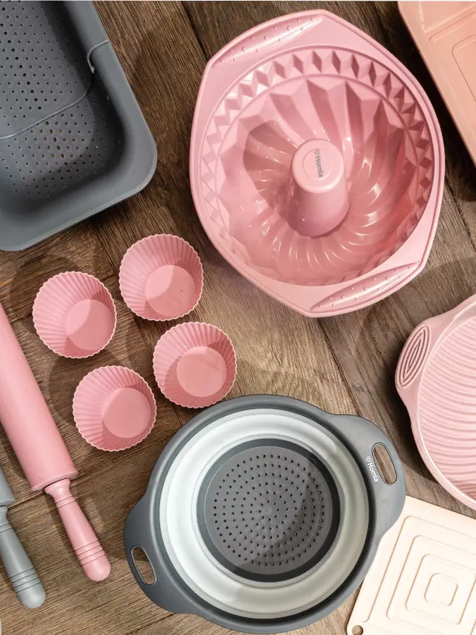 Durszlak EASY COOK składany okrągły 